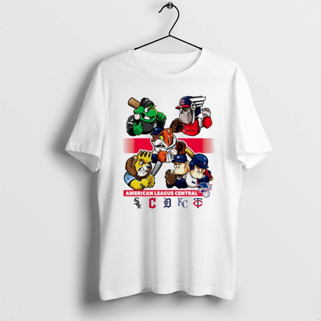 Chicago White Sox Guardians Detroit Tigers Kc Royals Minnesota Twins American League Central T Shirts