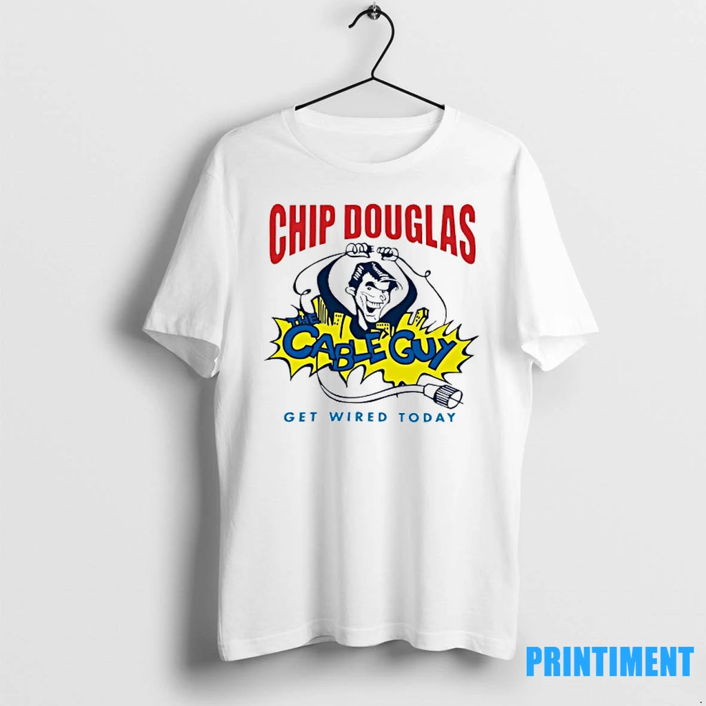 Chip Douglas The Cable Guy Get Wired Today Tshirts Sweater