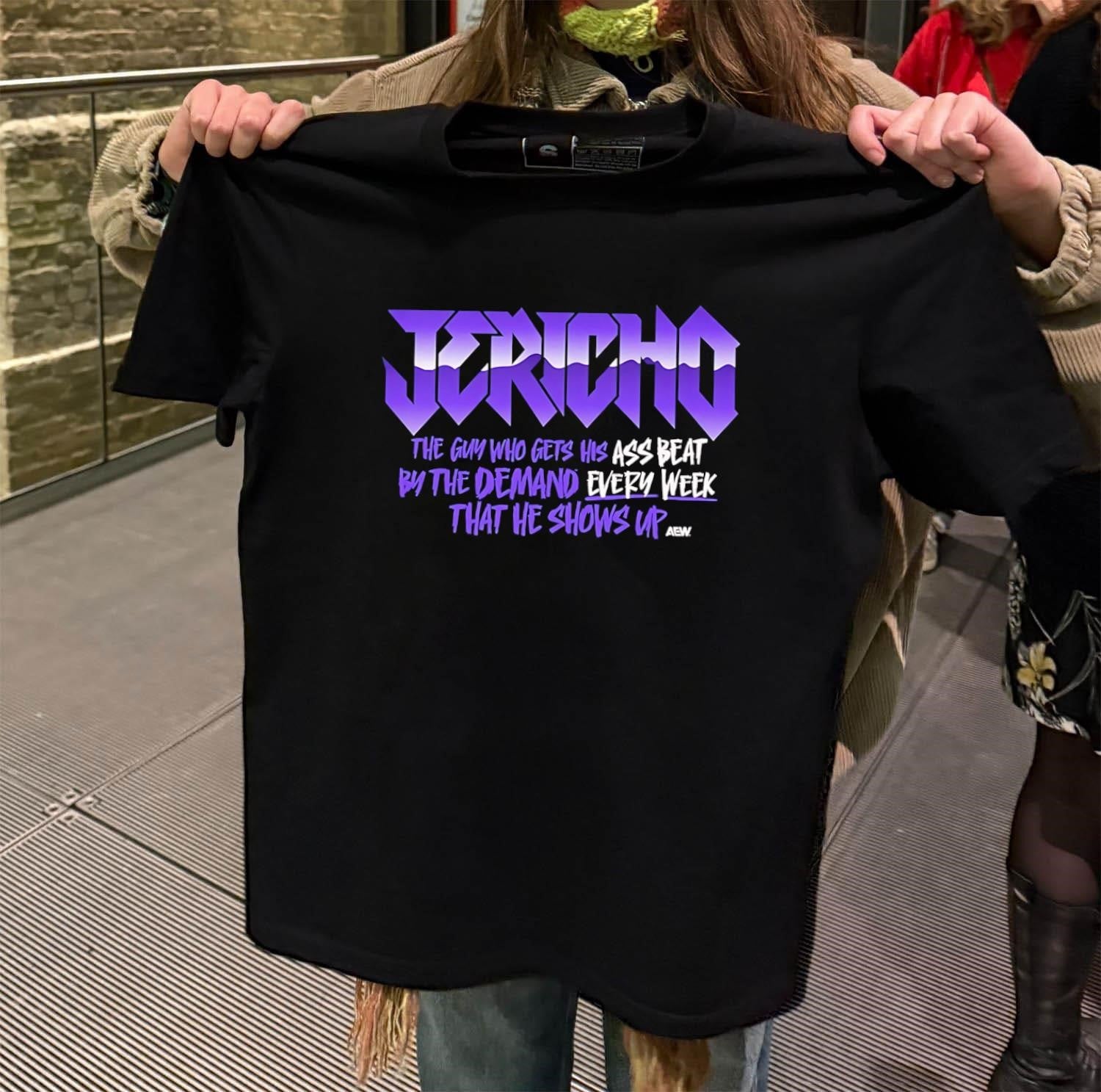 Chris Jericho AEW The Guy Who Gets His Ass Beat shirt