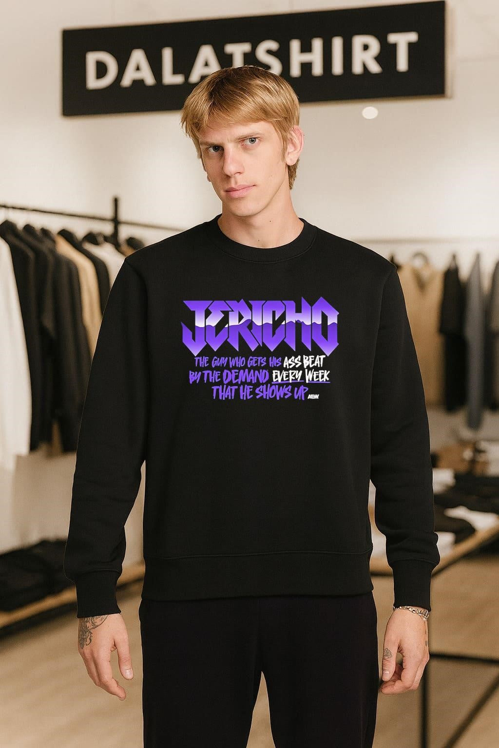 Chris Jericho AEW The Guy Who Gets His Ass Beat shirt