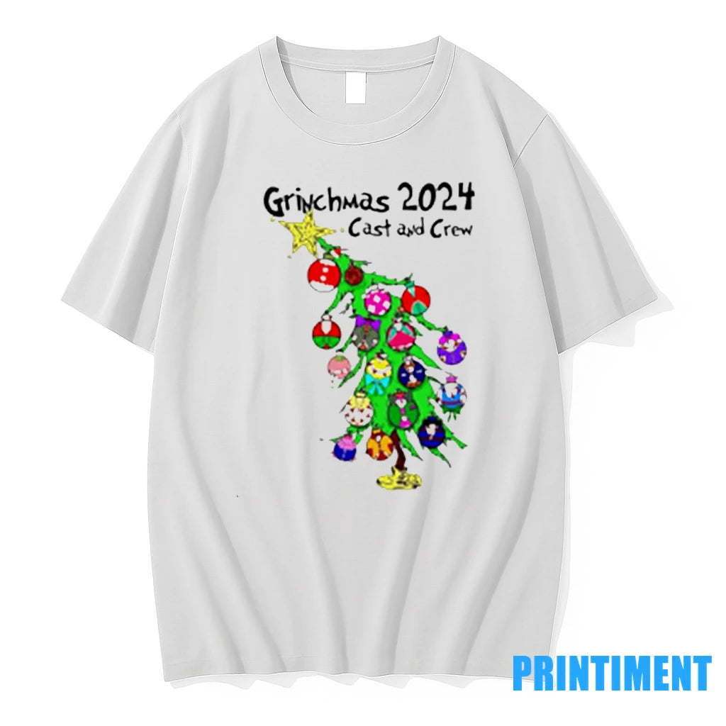 Christmas Grinchmas Cast And Crew Tshirts Sweater