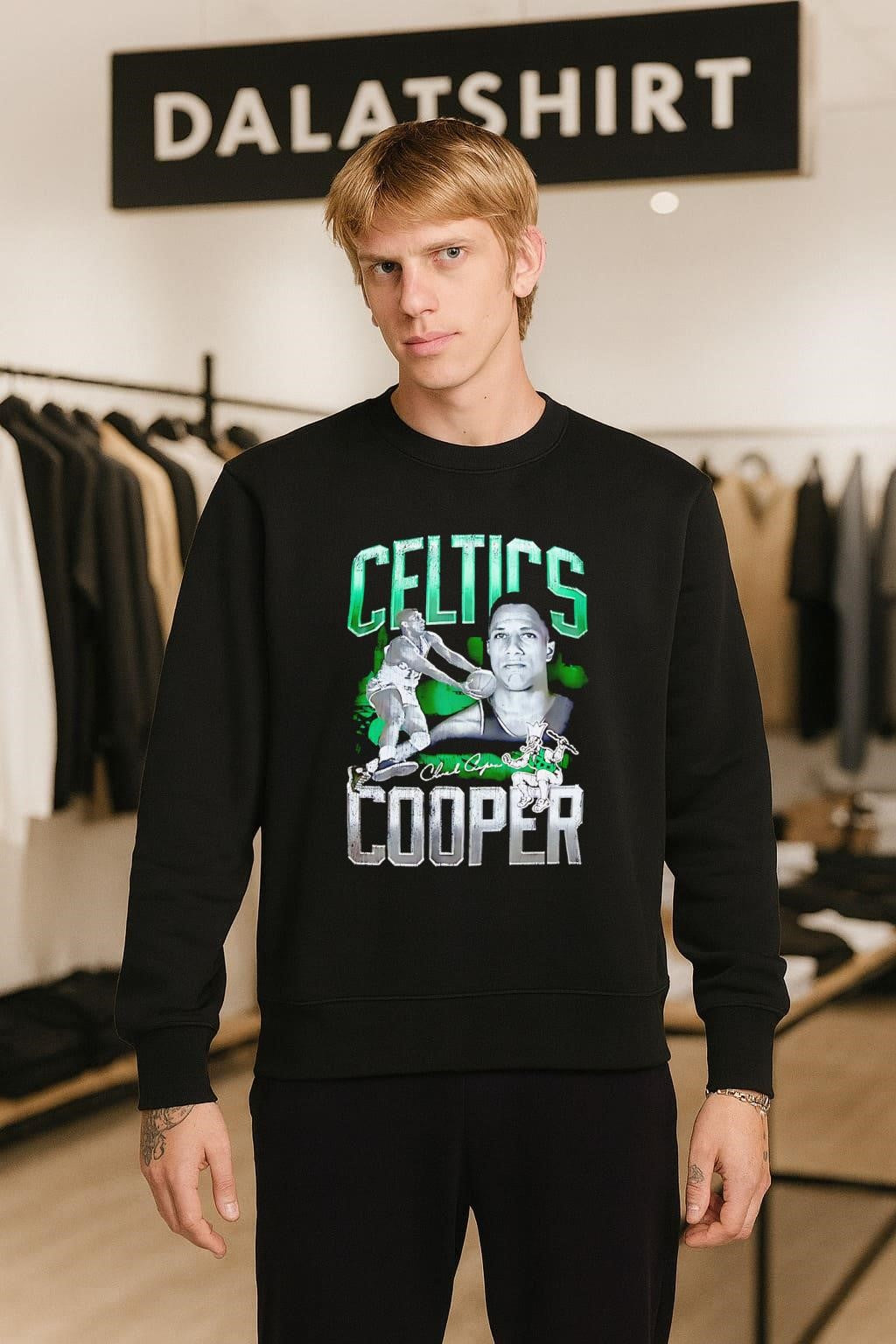 Chuck Cooper Boston Celtics NBA Legend Vintage Graphic Tribute shirt