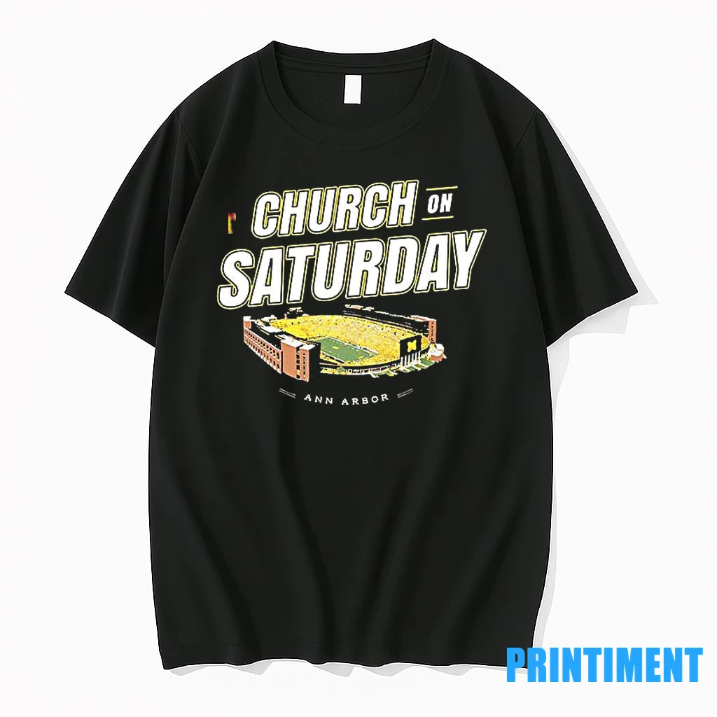 Church On Saturday Michigan Football Tshirts Sweater
