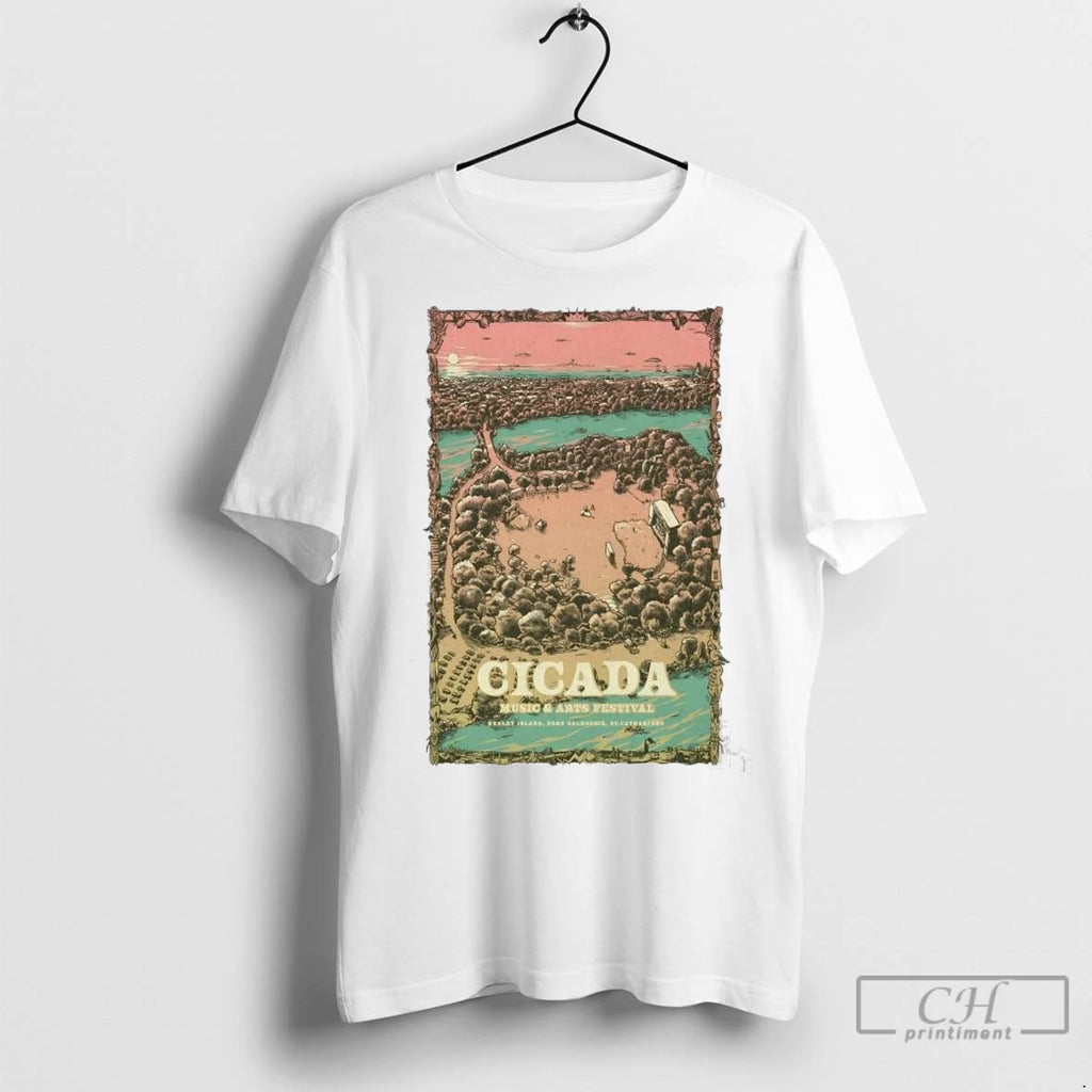 Cicada Music And Arts Festival St Catharines On Oct 3 4 2025 T Shirts