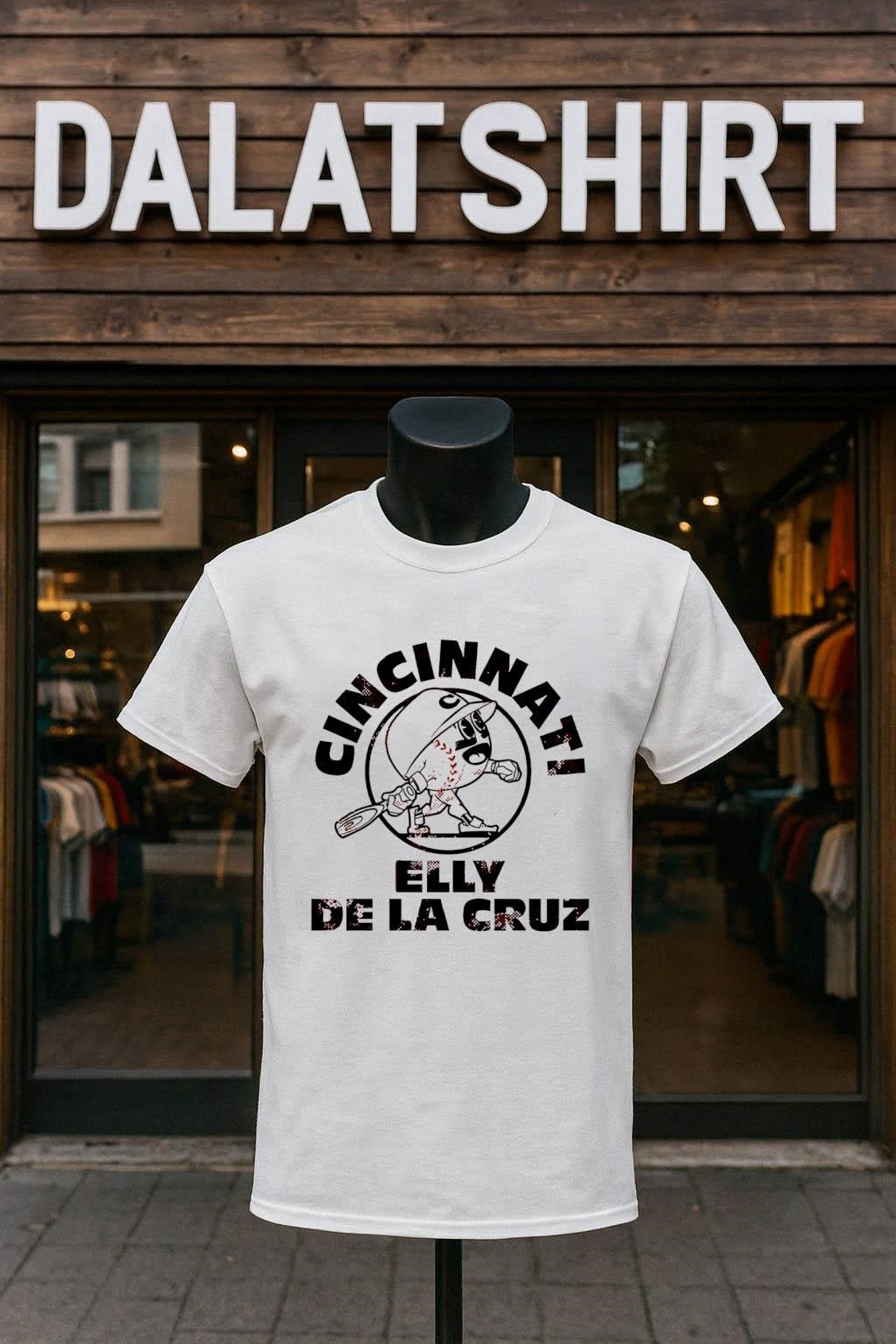 Cincinnati Baseball Mascot Elly De La Cruz shirt