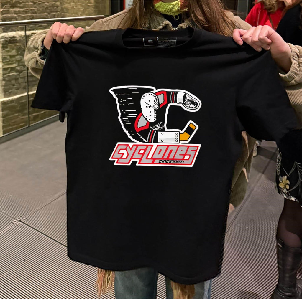 Cincinnati Cyclones Hockey Mask Tornado Logo shirt