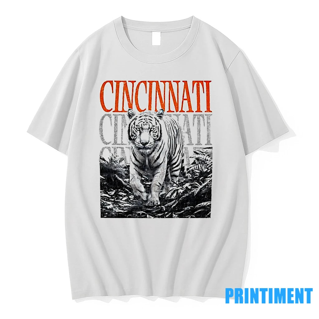 Cincinnati White Tiger Vintage Tshirts Sweater