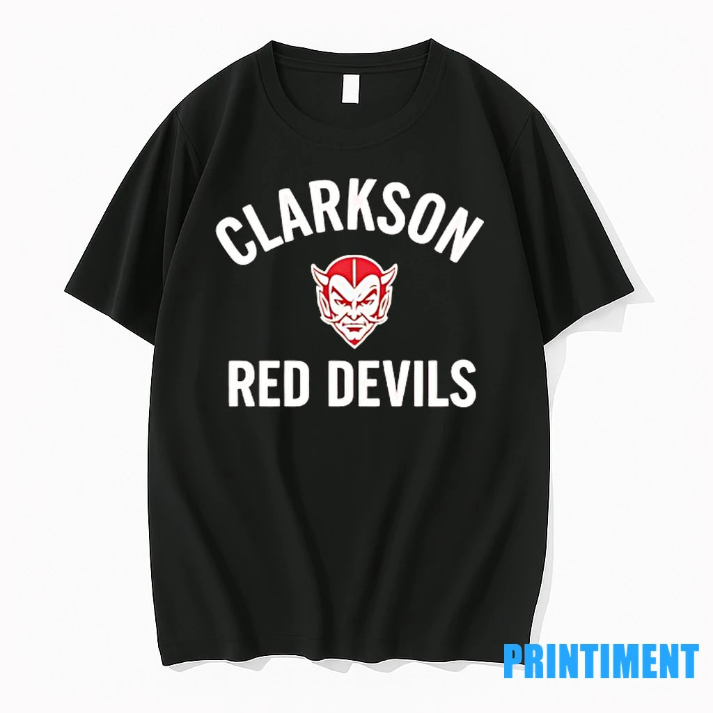 Clarkson Red Devils Logo Tshirts Sweater