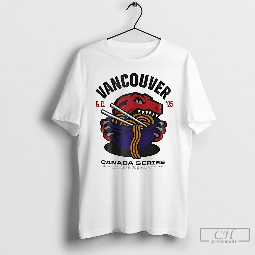 Classic 2025 Canada Series Vancouver Noodle T Shirts Hoodie Longsleeve
