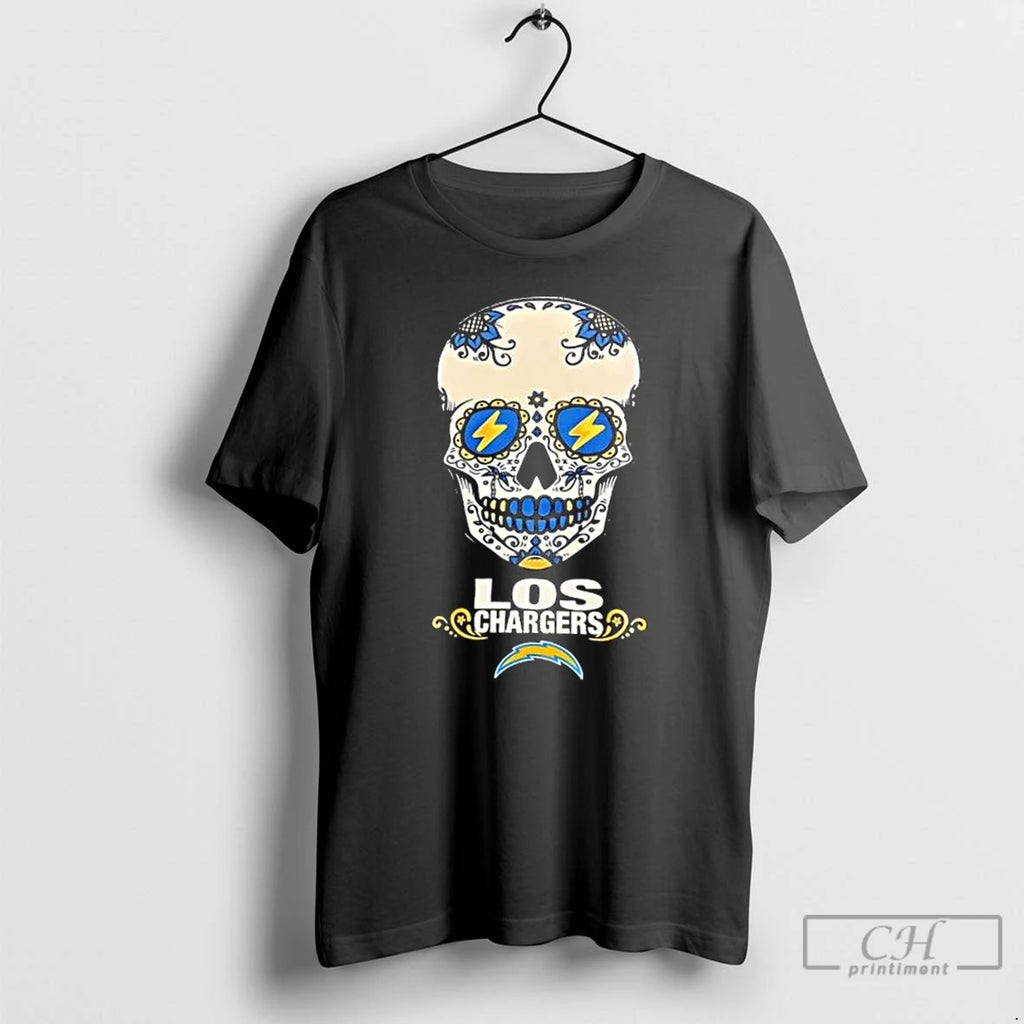Classic 2025 Los Angeles Chargers Latino Heritage Month Los Chargers 2 Sided T Shirts
