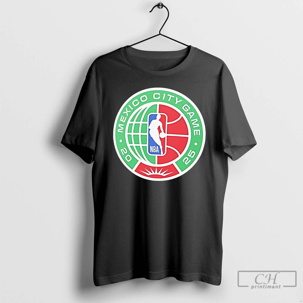 Classic 2025 Nba Mexico City Game T Shirts Hoodie Longsleeve