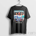 Classic 2025 Vancouver Whitecaps Fc Players Telus Canadian Champions 2 Sided T Shirts Hoodie Longsleeve