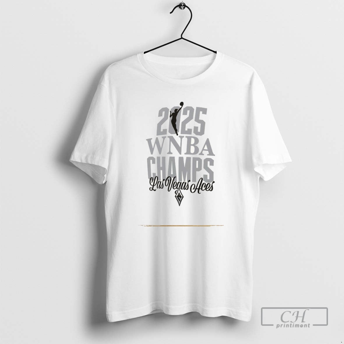 Classic 2025 Wnba Champs Las Vegas Aces Logo T Shirts