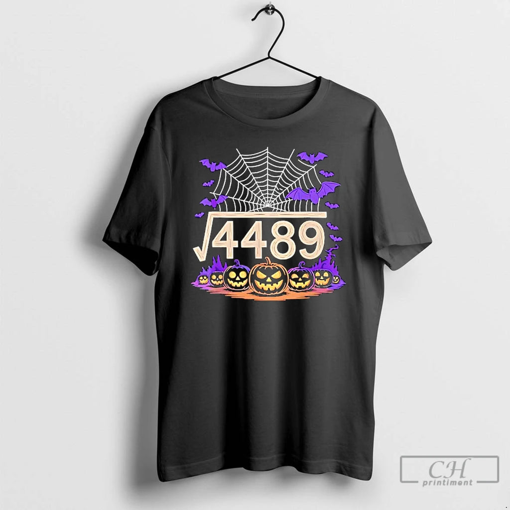 Classic 67 Meme Math Teacher 6 7 Halloween Square Root 4489 T Shirts Hoodie Longsleeve