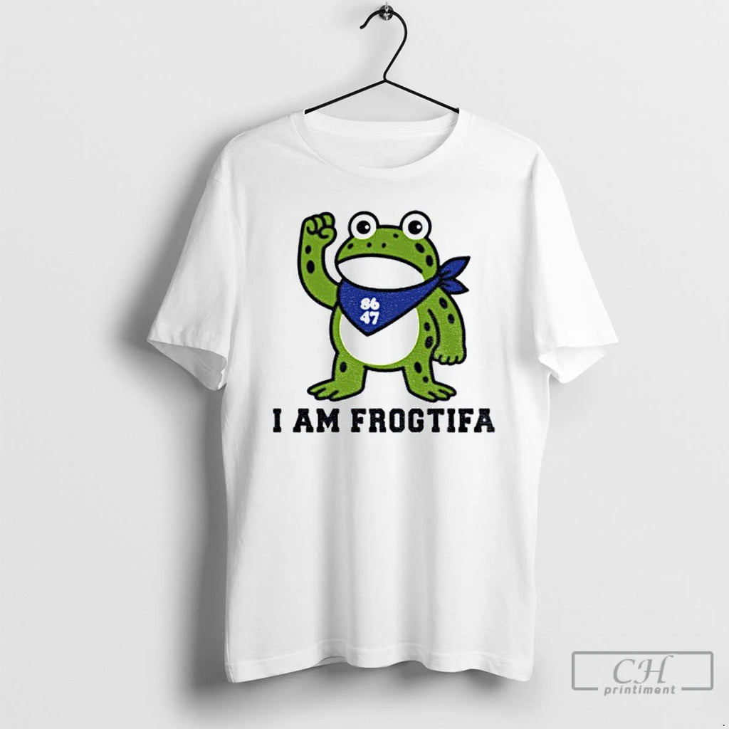 Classic 86 47 Portland Frogs Against Fascism T Shirts