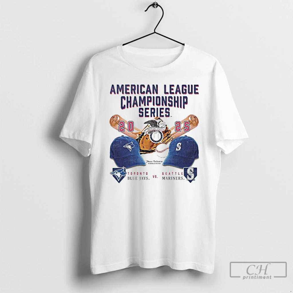 Classic Alcs 2025 Toronto Blue Jays Vs Seattle Mariners Battle Hat T Shirts