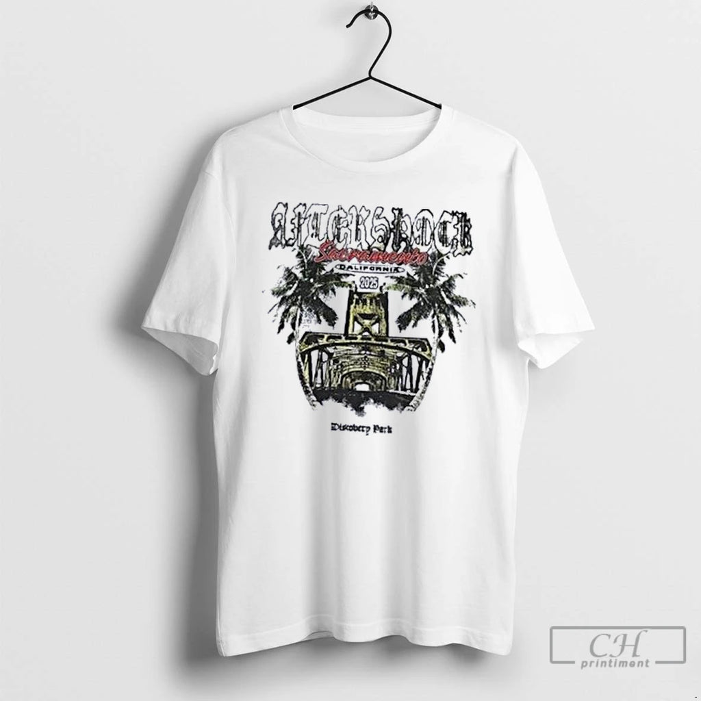 Classic Aftershock Festival 2025 Sacramento California Discovery Park The Crossing T Shirts