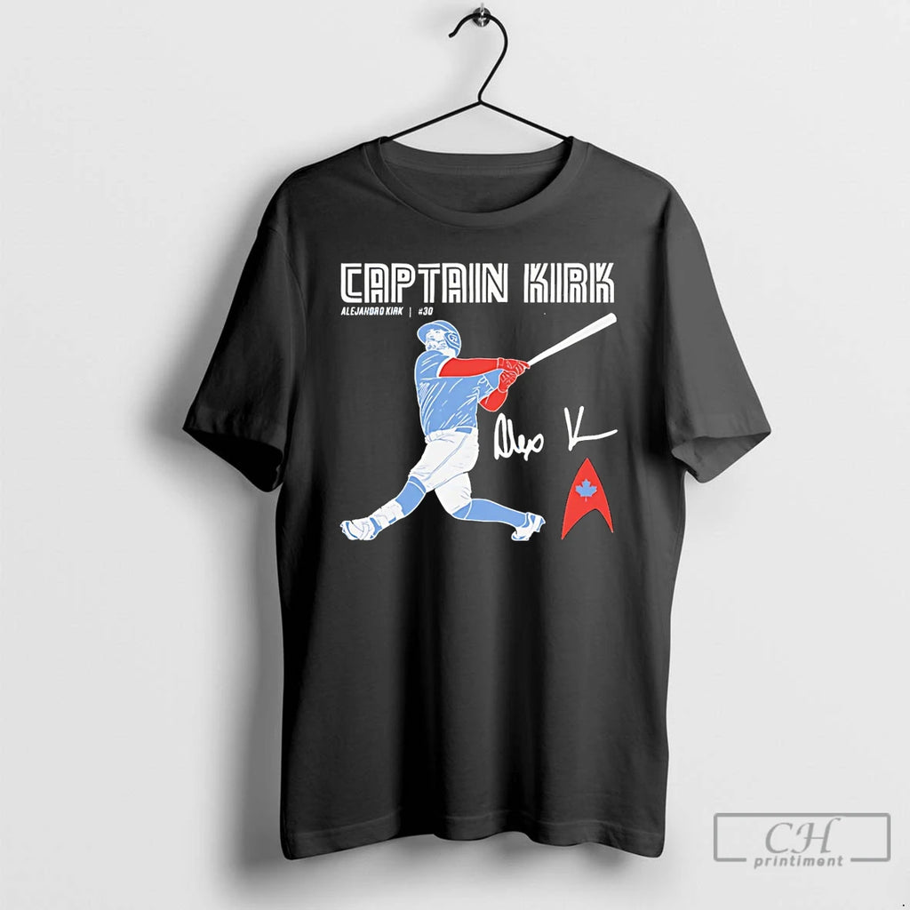 Classic Alejandro Kirk Captain Kirk Toronto Blue Jays Signature T Shirts Hoodie Longsleeve