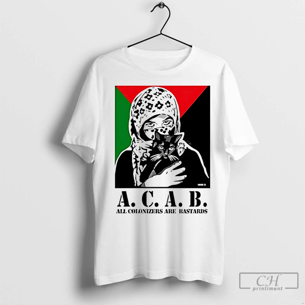Classic All Colonizers Are Bastards Flag