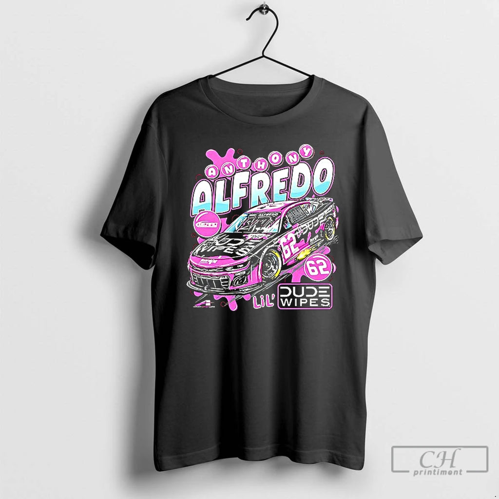 Classic Anthony Alfredo Lil Dude Wipes Nascar T Shirs Sweater