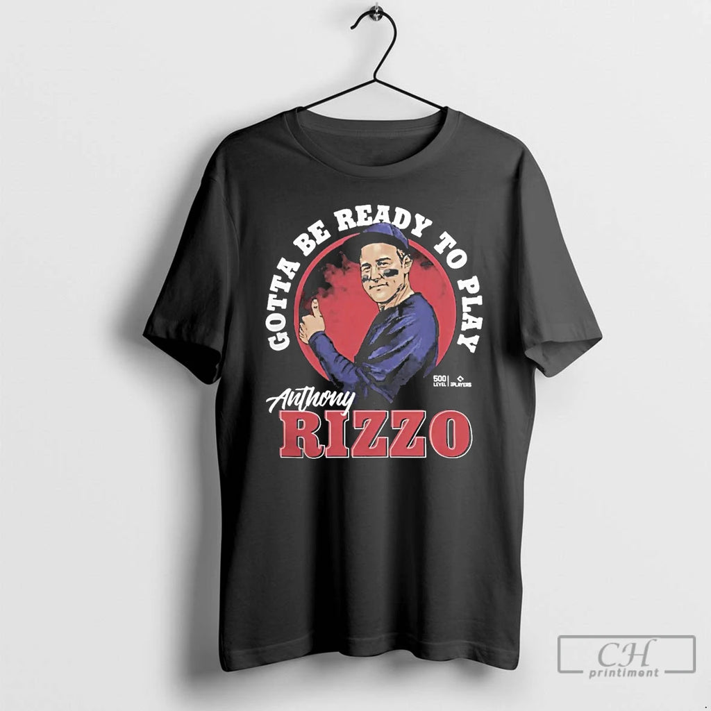 Classic Anthony Rizzo Chicago Cubs Ready To Play W T Shirts Hoodie Longsleeve