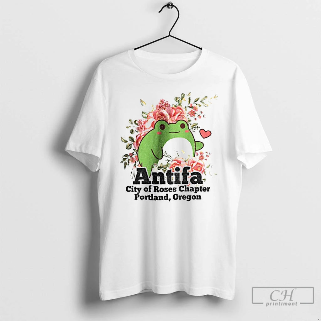 Classic Anti Ice Protest Portland Frog Symbol Of Resistance T Shirts