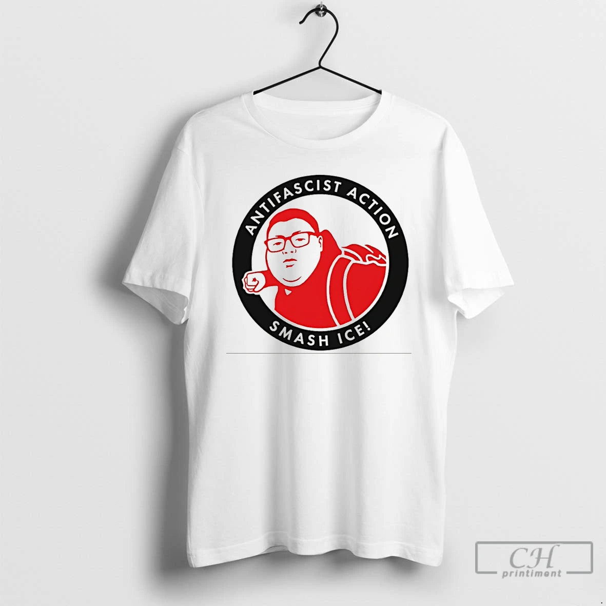 Classic Antifascist Action Smash Ice Logo