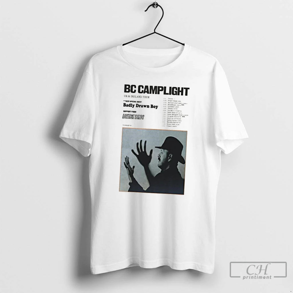 Classic Bc Camplight Uk Ireland Tour 2025 T Shirts