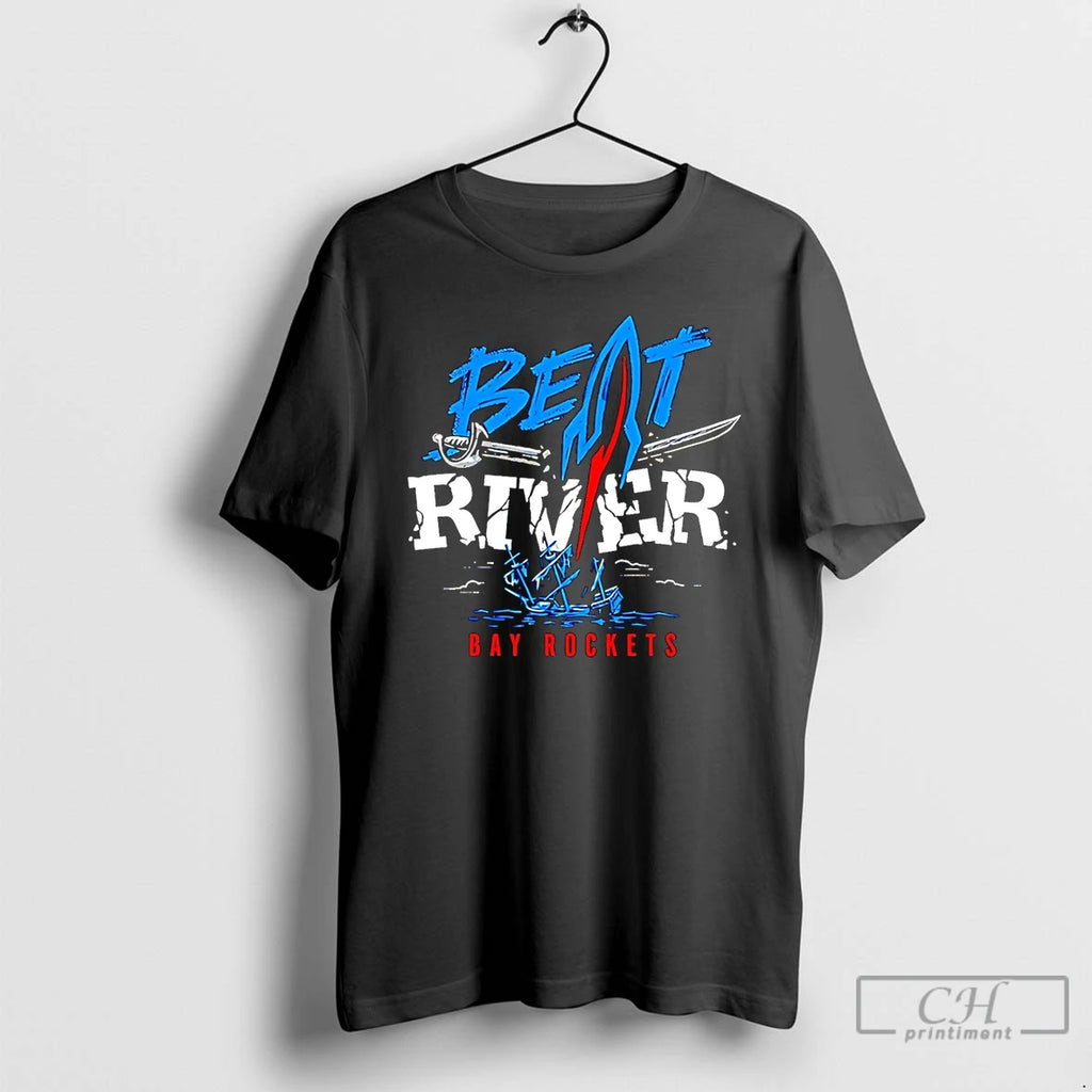 Classic Beat River Bay Rockets T Shirts Hoodie Longsleeve