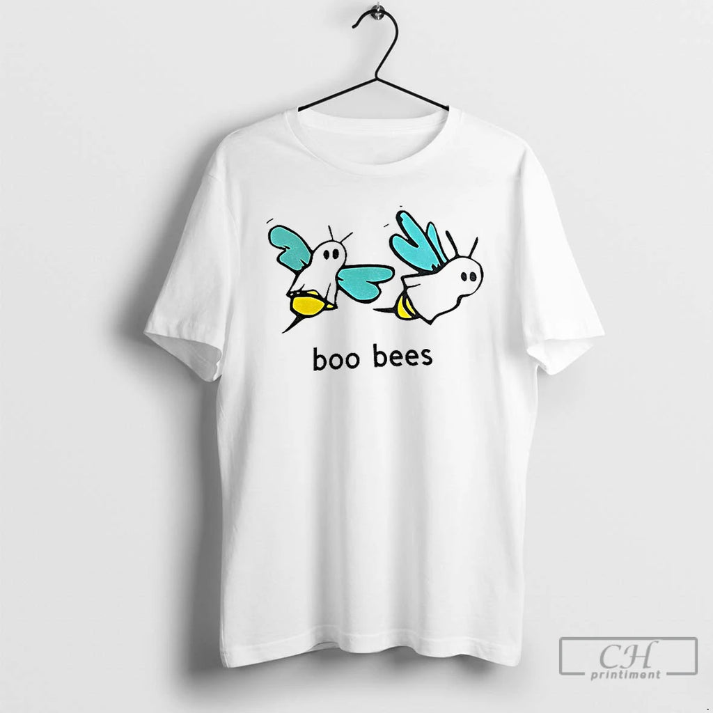 Classic Bee Ghost Boo Bees Halloween 2025 T Shirts
