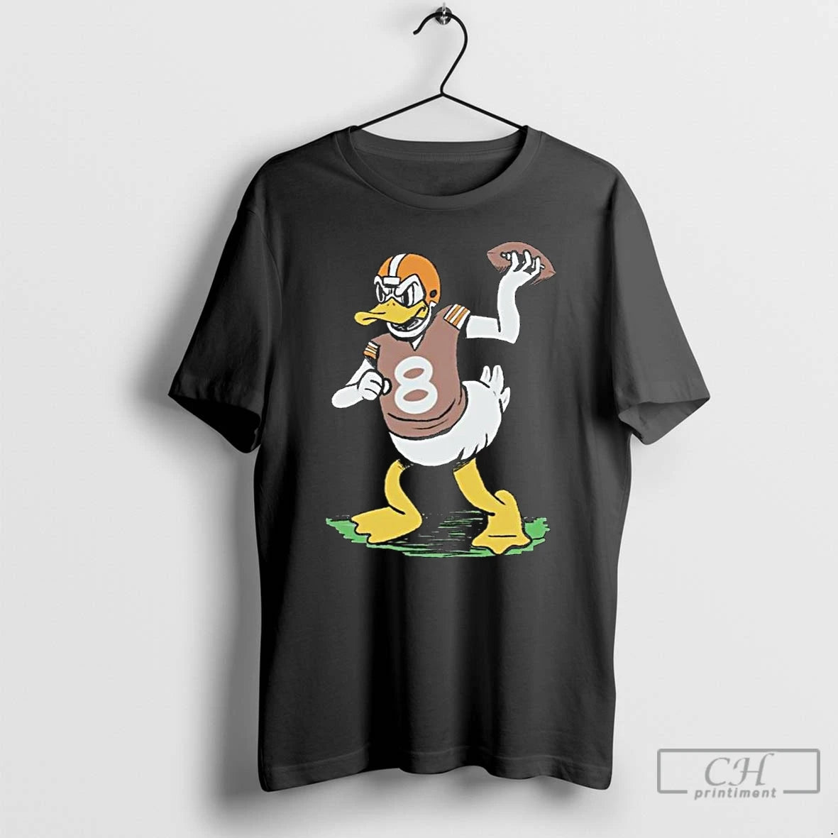 Classic Bigplay Cleveland Duck Qb Long Sleve T Shirts Hoodie Longsleeve
