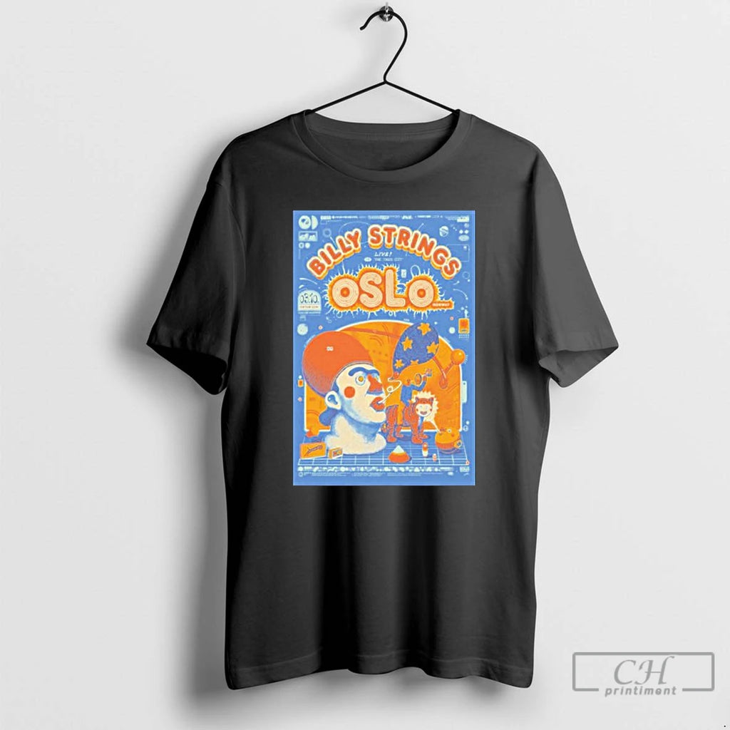 Classic Billy Strings Oslo Norway T Shirts Hoodie Longsleeve