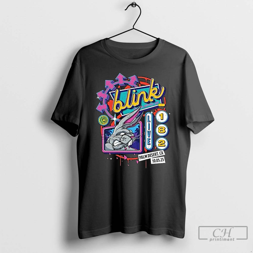 Classic Blink 182 Fall Tour 2025 Acrisure Arena Long Sleve T Shirts Hoodie Longsleeve