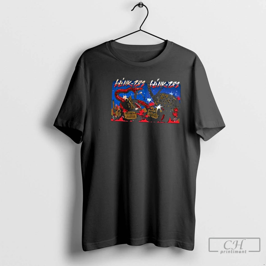 Classic Blink 182 October 4 5 2025 In Palm Desert Ca T Shirts