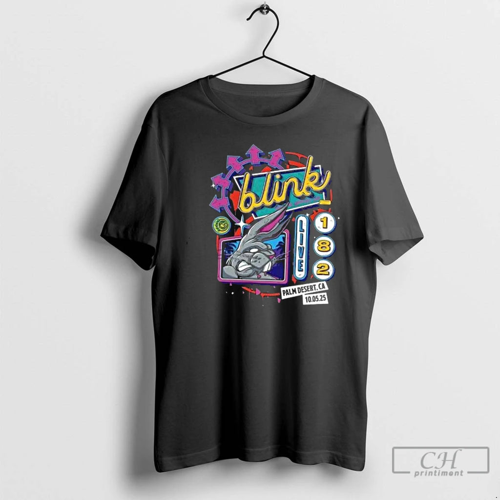 Classic Blink 182 Palm Desert California Night 2 Venue At Acrisure Arena On October