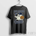 Classic Blue October Seattle Mariners Halloween Ghost T Shirts
