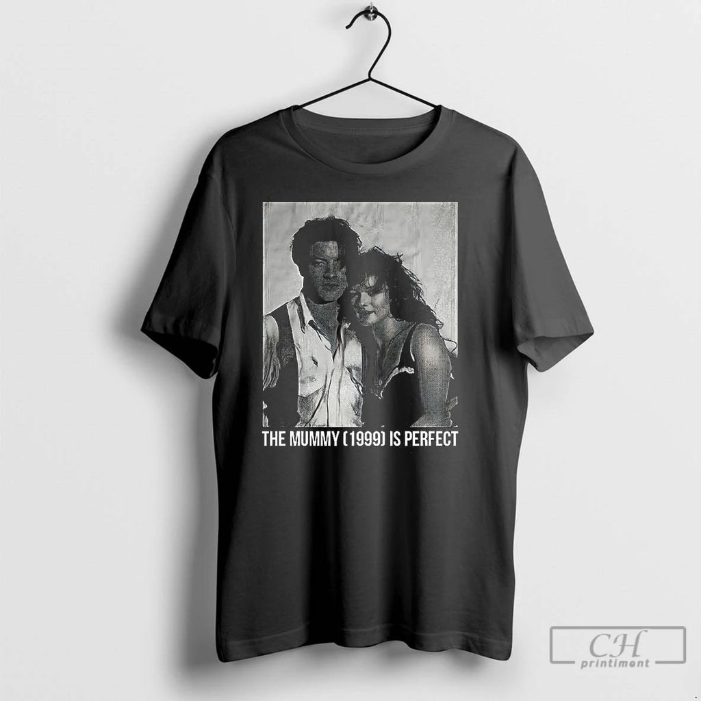 Classic Brendan Fraser And Rachel Weisz Perfect Mummy 1999 Is Perfect Portrait T Shirts