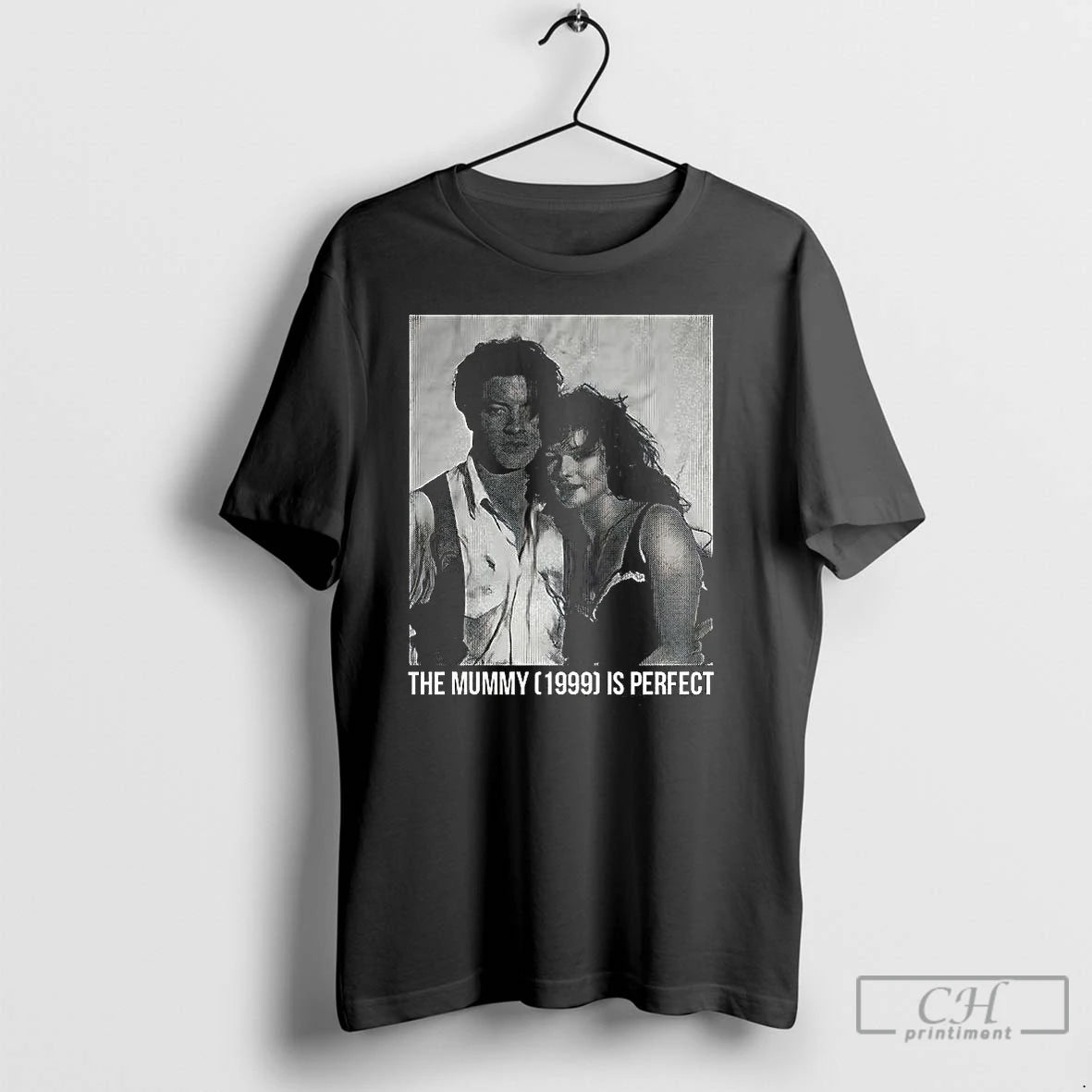 Classic Brendan Fraser And Rachel Weisz Perfect Mummy 1999 Is Perfect Portrait T Shirts