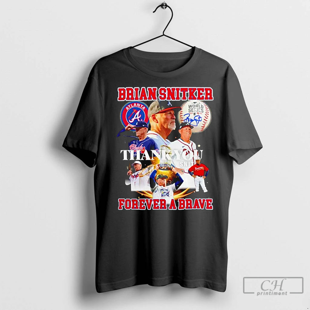 Classic Brian Snitker Thank You Forever A Brave 2025