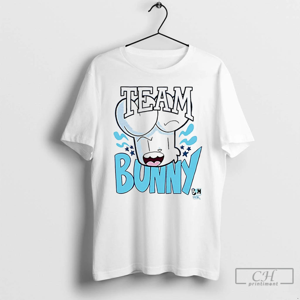Classic Bunny Vs Monkey Team Cartoon T Shirts Hoodie Longsleeve