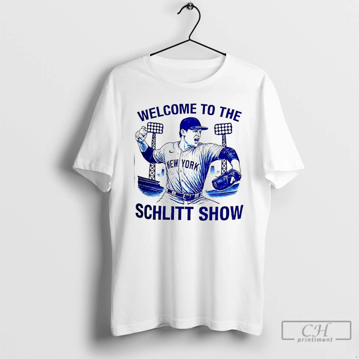 Classic Cam Schlittler New York Baseball Player Welcome To The Schlitt Show T Shirts