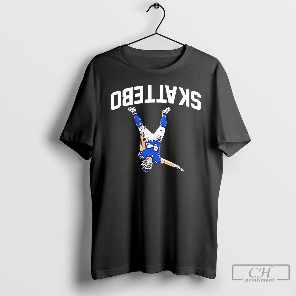 Classic Cam Skattebo New York Giants Td Flip T Shirts