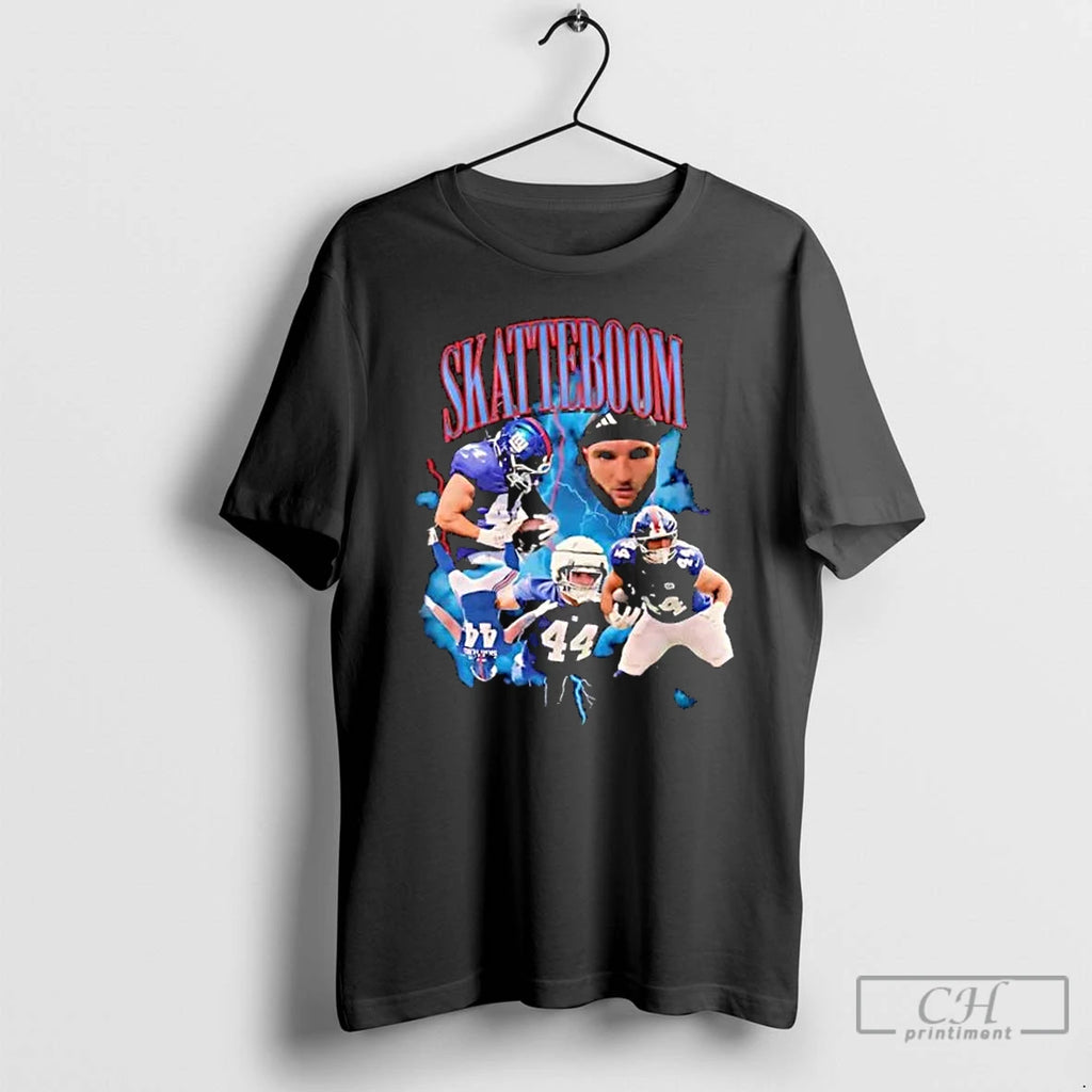 Classic Cameron Skattebo Skatteboom New York Giants T Shirts Hoodie Longsleeve