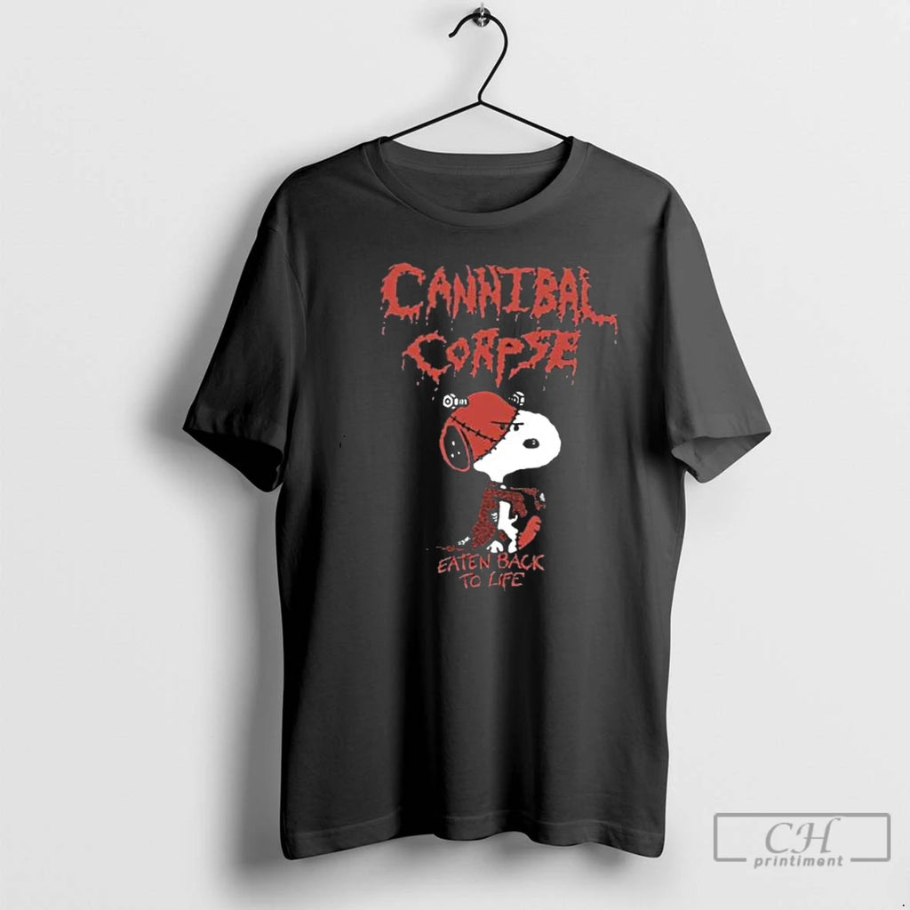 Classic Cannibal Corpse Eaten Back To Life T Shirts