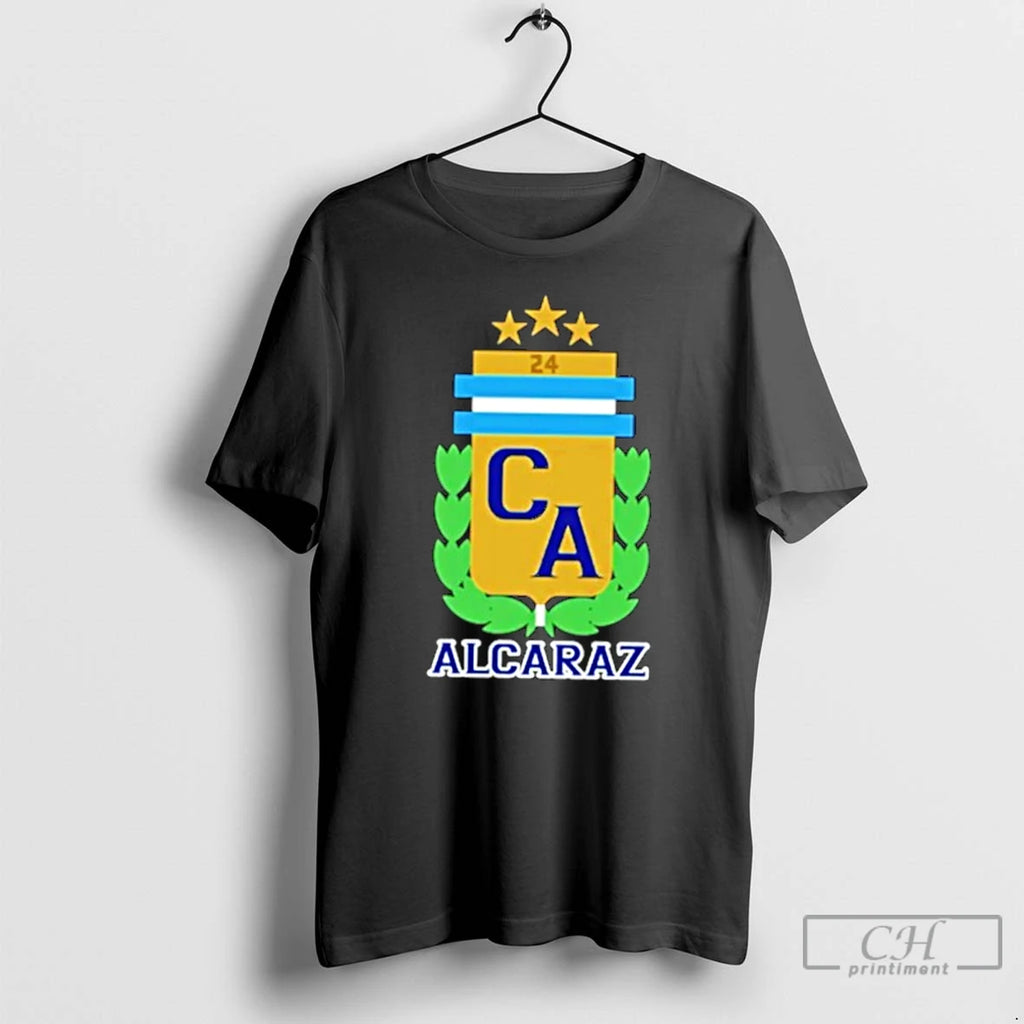 Classic Charly Alcaraz Argentina Logo T Shirts Hoodie Longsleeve