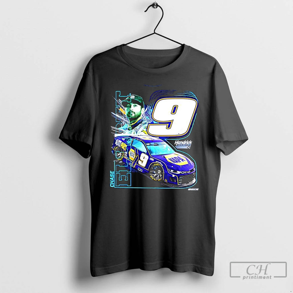 Classic Chase Elliott Hendrick Motorsports Team Collection Napa Car T Shirts Hoodie Longsleeve