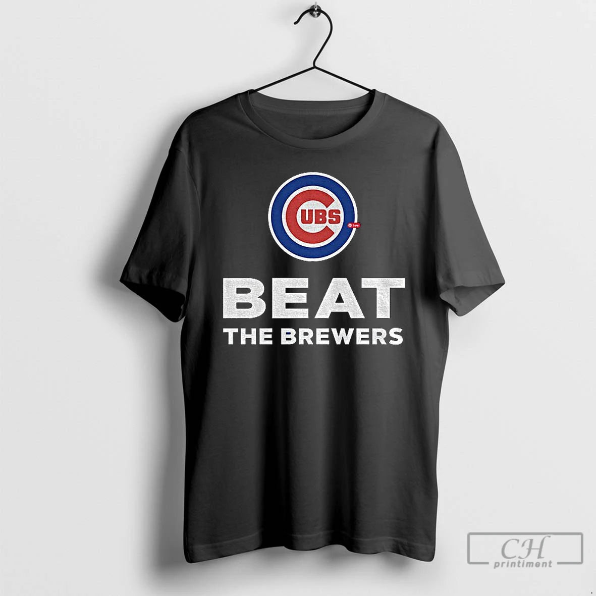 Classic Chicago Cubs Beat The Brewers Mlb Baseball Logo T Shirts Hoodie Longsleeve