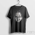 Classic Chucky Childs Play Big Face Graphic Halloween T Shirts Hoodie Longsleeve