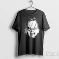 Classic Chucky Horror Character Big Face Halloween T Shirts Hoodie Longsleeve