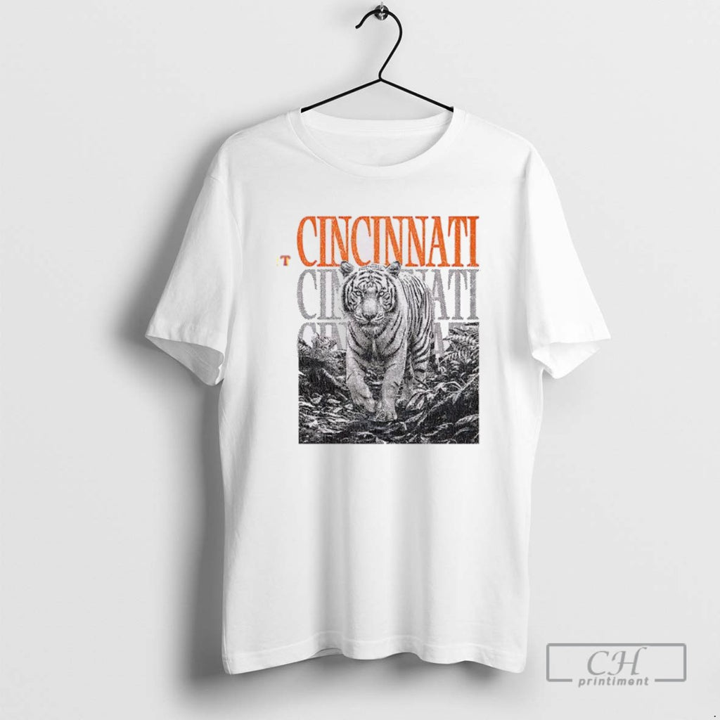 Classic Cincinanti White Tiger T Shirts